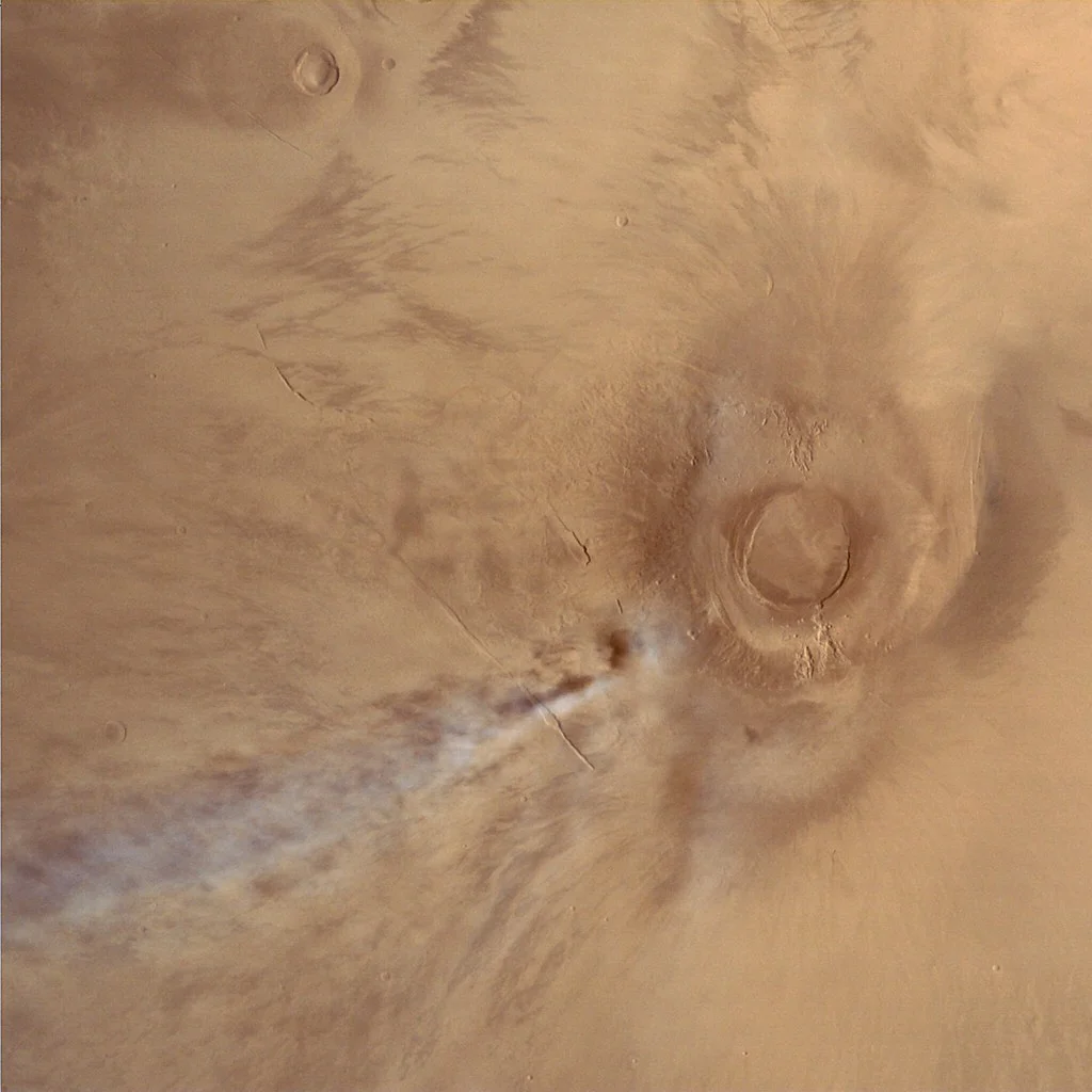 Arsia Mons en Marte