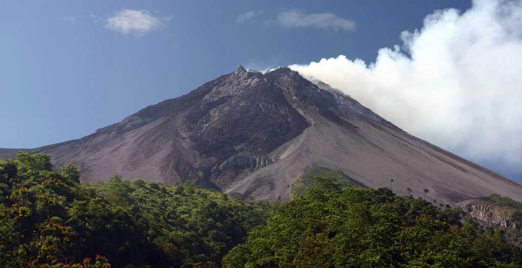 volcán merapi